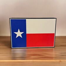 🌟 Custom 3D Printed Texas State Flag Light Box 🌟 picture