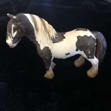 Schleich Germany Tinker Brown White Clydesdale Gypsy Draft Horse 2007 Retired picture