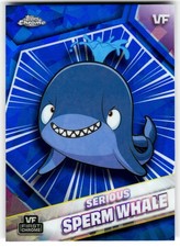 Serious Sperm Whale VeeFriends 2026 Topps Chrome Sapphire Card picture