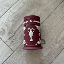 Wedgwood Jasperware Crimson Wine Red Ceramic Strick Holder Limited edition Rare picture