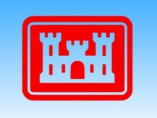 Corps of Engineers Vinyl Window Sticker Decal picture