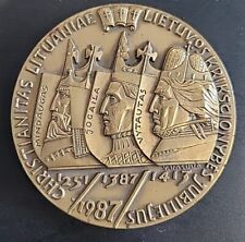 Lithuanian Christianity Jubilee Medal picture