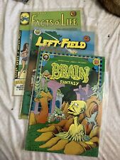 Left-Field Funnies Facts O Life BrainFantasy Underground Air Pirates Comics Lot picture