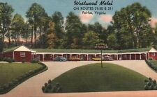 Vintage Postcard Westwood Motel On Routes 29 to 50 and 211 Fairfax Virginia VA picture