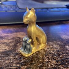 Metal Bastet Statue Egyptian Cat Figurine FMNH Field Museum Natural History 2”  picture