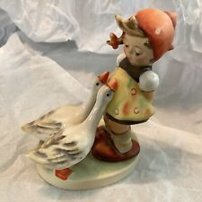 Vintage Hummel West Germany  Goose Girl Figurine #47/0  1989 4” Tall picture