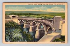 Bedford PA-Pennsylvania, Narrows Bridge, Antique Vintage Postcard picture
