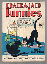 Crackajack Funnies #12 Dell 1939 G/VG 3.0 picture
