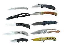 10 TSA Confiscated Single Blade Folding Knife Lot / Folder #5 picture