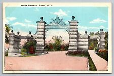 White Gateway. Ithaca, NY Postcard picture