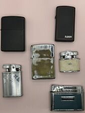 Lot Of 6 Miscellaneous Zippo’s & Lighters Zippo Lighter picture