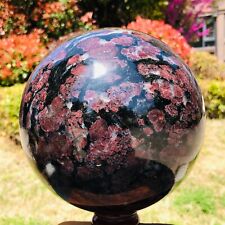 13.64LB Natural Beautiful  Fireworks ball Quartz Crystal Sphere Healing 1034 picture