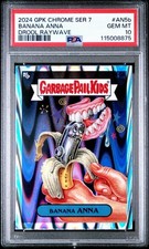 2024 Garbage Pail Kids Chrome Series 7 Drool Raywave Banana Anna picture