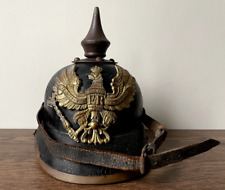 WW1  PICKELHAUBE SPIKED HELMET PRUSSIAN INFANTRY  SOLDIER GERMAN EMPIRE ARMY picture