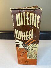 WIENIE WHEEL Vintage 1950’s Hot Dog Rotisserie Attachment holds 12 hot dogs picture