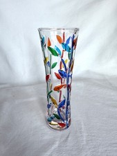 Italian Murano Tree of Life Glass Vase Venezia Absolute Positano Multicolor picture