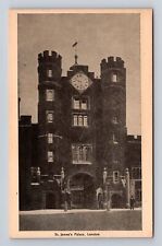 London England, St James's Palace, Vintage Card Travel Souvenir History Postcard picture