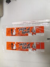 Williamson Candy bar 1960s wrapper OH HENRY Halloween ghost cowboy pumpkin #41 picture