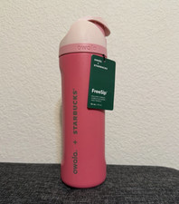 New Starbucks Pink Drink Bottle Collection 2026 Limited OWALA 24oz Tumbler Gift picture