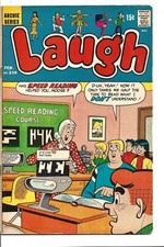 Laugh-Speed Reading-# 239- Archie Comics-1979 picture