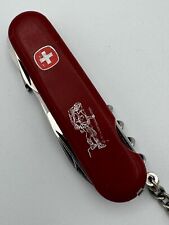 Vintage Wenger Swiss Army Backpacker Multi Tool Pocket Knife picture