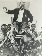 Louis Armstrong in Africa Civil Rights 1960 #historyinpieces picture