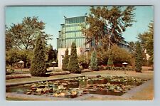 St Louis MO-Missouri, The Jewel Box Forest Park, Gardens, Vintage Postcard picture