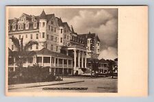 Miami FL-Florida, Scenic Panoramic View Halcyon Hall, Vintage Postcard picture