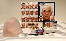 Graftobian Complete Latex Bald Cap Kit with Instructions, White picture