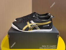 Onitsuka Tiger MEXICO 66 Casual Sneakers Shoes - Black Gold Metallic D5V2L-9094 picture