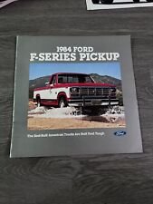 1984 Ford F-Series Pickup Automotive Dealer Brochure picture