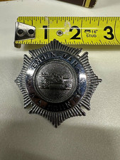 Engineman A.A. County Firefighting & Rescue Obsolete Badge Pinback picture