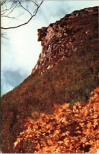 Old Man Of Mountain Rock Formation Franconia Notch New Hampshire Chrome Postcard picture