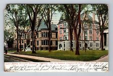 Troy NY-New York, Emma Williard Seminary Building, Vintage c1906 Postcard picture