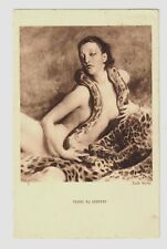 Nude Woman Tade Styka - Woman with seprent Vintage postcard /318 picture
