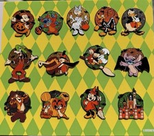 Disney Halloween Countdown Dressed Up Character Calendar Pin-PICK A PIN LE3000 picture