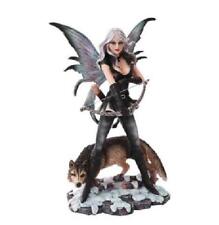 PT Pacific Giftware Hunting Fairy with Wolf Figurine picture