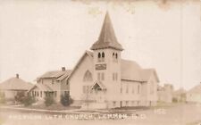 RPPC Lemmon South Dakota American Lutheran Church Vintage SD Photo Postcard picture