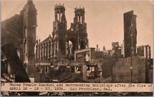 Vintage 1906 SAN FRANCISCO EARTHQUAKE Postcard 