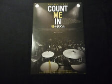 chirashi mini movie poster japan count me in music band movie picture