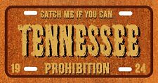 Catch me if you can Prohibition 1924 Tennessee Car Truck  license plate Vintage picture