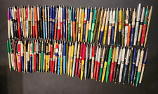 Vintage Lot 100 Advertising Click Pens Bank Seed Hotel Business Bar AP16 picture