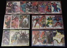 LOT OF (22) 2023 Marvel Platinum Rainbows - Cover Variant - Red - Yellow - Blue picture