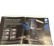 2007 DELL XPS 720 H2C Gaming PC Vintage Print Ad Overclock Till You Drop  Art picture