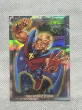 Quasar Holofoil SkyBox 2024 Marvel Masterpieces '92 Platinum #72 picture