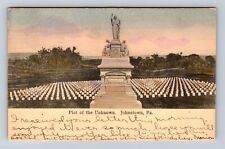 Johnstown PA-Pennsylvania, Plot Of The Unknown, Vintage c1906 Postcard picture
