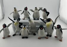 11 Toy Penguin Figurines - Happy Feet Collectible Set Series picture