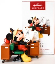 Hallmark From Sketch to Screen - Disney Mickey Mouse - Keepsake Ornament 2025 picture