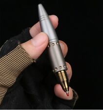 Hot Mini Pocket Titanium Ball Pen Signature Tactical Writing Outdoor Record Pen picture