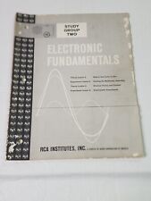 RCA Institute Electronic Fundamentals Study Group 2 Theory/Experiment Lesson 3&4 picture